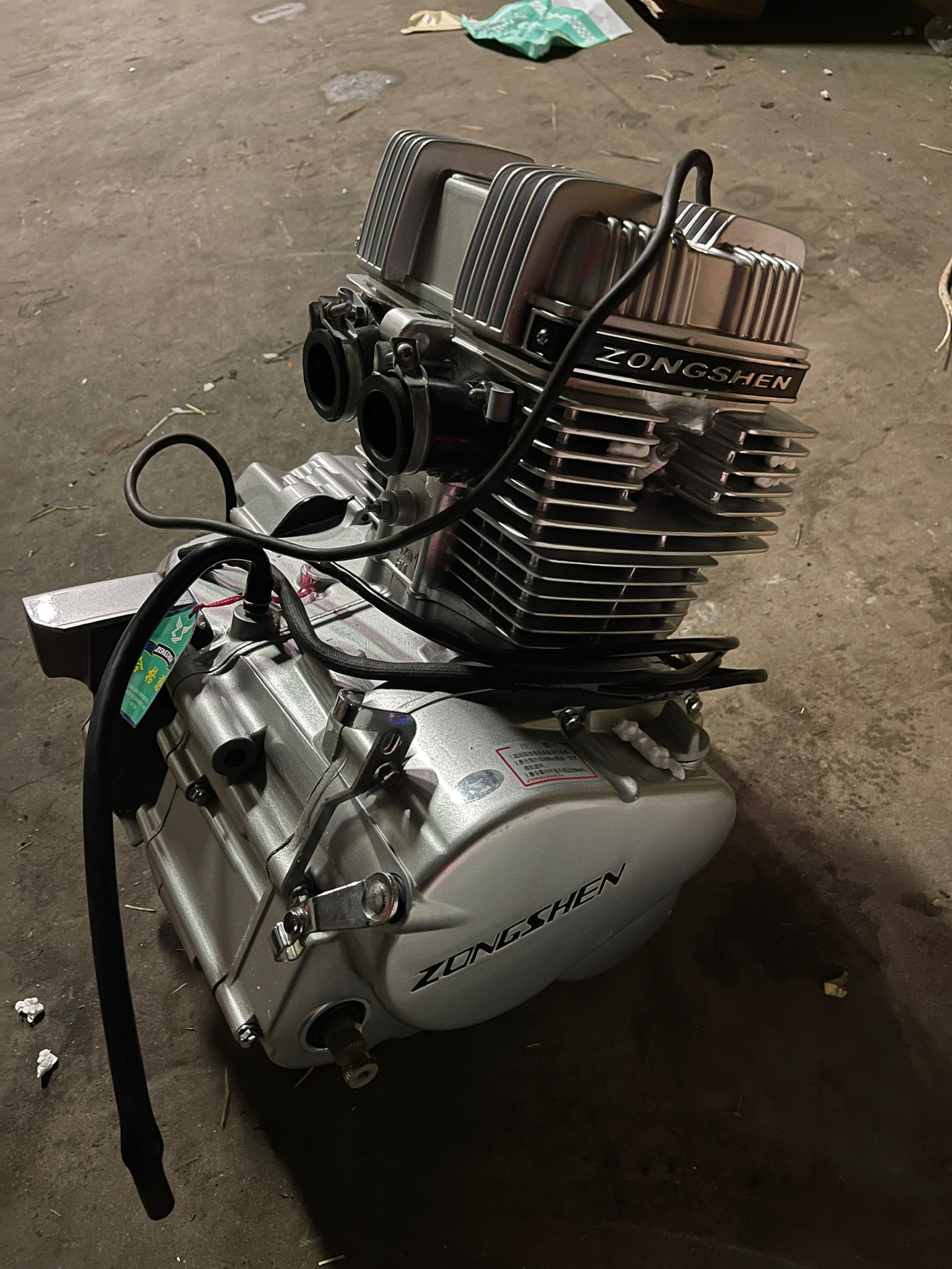 Zongshen 250cc 2 cilinder